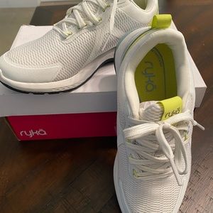 Ryka women’s sneakers.  Size 7. Worn once indoors.  Excellent condition.